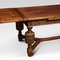 Draw-Leaf Refectory Table in Oak, Image 6