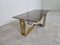 Vintage Brass and Chrome Coffee Table, 1970s, Image 2