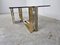 Vintage Brass and Chrome Coffee Table, 1970s 9