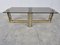 Vintage Brass and Chrome Coffee Table, 1970s 4