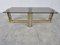 Vintage Brass and Chrome Coffee Table, 1970s, Image 4