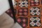 Alfombras de tejido plano de lana Kilim Oushak turcas vintage, años 60, Imagen 6