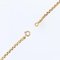 French 18 Karat Yellow Gold Thick Jaseron Mesh Chain, 1950s 12