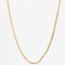 French 18 Karat Yellow Gold Thick Jaseron Mesh Chain, 1950s 11