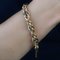 20th Century French Cabochon Sapphire 18 Karat Rose Gold Bracelet 7