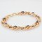 20th Century French Cabochon Sapphire 18 Karat Rose Gold Bracelet 8