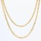 20th Century French Curb Mesh 18 Karat Yellow Gold Long Necklace 8