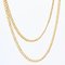 20th Century French Curb Mesh 18 Karat Yellow Gold Long Necklace 4