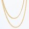20th Century French Curb Mesh 18 Karat Yellow Gold Long Necklace, Image 4