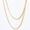 20th Century French Curb Mesh 18 Karat Yellow Gold Long Necklace, Image 10