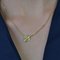 20th Century French Natural Pearl 18 Karat Yellow Gold Clover Shape Necklace, Image 6