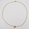 20th Century French Natural Pearl 18 Karat Yellow Gold Clover Shape Necklace 4