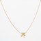 20th Century French Natural Pearl 18 Karat Yellow Gold Clover Shape Necklace 7