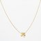 20th Century French Natural Pearl 18 Karat Yellow Gold Clover Shape Necklace, Image 7