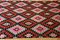Vintage Kilim Geomtric Anatolian Rug in Red and Yellow, 1950 3