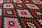 Vintage Kilim Geomtric Anatolian Rug in Red and Yellow, 1950, Image 5
