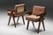 Office Chair in Cane and Rosewood by Pierre Jeanneret, 1955, Image 8