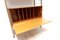 Mid-Century Vintage Teak Ladderax Heals Shelving Vinyl Storage Unit 7