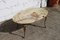 Vintage French Onyx Marble & Brass Coffee Table 1
