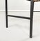 Mid-Century Modern Italian Bench in Wood with Black Metal, 1960s 11