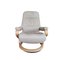 Fauteuil Inclinable et Repose-Pieds Zerostress en Cuir de Himolla, Set de 2 3