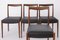 Deutsche Vintage Stühle von Lübke, 1960er, 4er Set 10