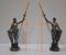 Silver Metal Soldiers, Late 19th-Century, Set of 2 58