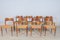 Danish Dining Chairs by Arne Hovmand-Olsen for Mogens Kold, 1960s, Set of 8 7