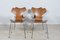 Model 3130 Dining Chairs by Arne Jacobsen for Fritz Hansen, 1970s, Set of 4 4