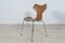 Model 3130 Dining Chairs by Arne Jacobsen for Fritz Hansen, 1970s, Set of 4 8