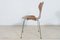 Model 3130 Dining Chairs by Arne Jacobsen for Fritz Hansen, 1970s, Set of 4 12