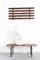 Rosewood Benches with Racks, Italy, 1970s, Set of 2, Image 7
