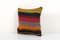 Housse de Coussin Kilim Vintage à Rayures, Turquie 2