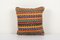 Striped Turkish Kilim Pillow Cover 1