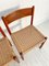 Dänische Vintage Esszimmerstühle aus Teak & Papierkordel, 1960er, 4er Set 6