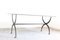 Wrought Iron Dining Table With Black Lacquered Glass, Italy, 1970s, Image 19