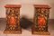 17th Century Gild Wood and Faux Marble Pedestals, Spain, Set of 2 9