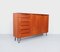 Credenza vintage in teak con gambe a forcina, Immagine 3