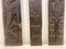 Placche da parete in legno africano intagliato, set di 3, Immagine 4
