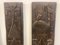 Wall Plaques in Carved African Wood, Set of 3 9