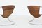Dutch Lounge Chairs in Brown Leather by Clemens Claessen for Ba-as, 1965, Set of 2, Image 9
