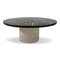 Coffee Table in Concrete and Black Stone, 1980s, Image 1