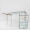 President Junior Desk in Glass by Galotti & Radice 2