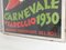 Affiche Manifesto Carnevale di Viareggio par Siro ape Florence, Italie, 1930 5