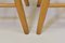 Scandinavian Birch Low Stools from Hagafors, Set of 2 8