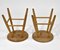 Tabourets Bas Scandinaves en Bouleau de Hagafors, Set de 2 10