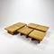 Minimalistic Low Coffee Tables in Oak, 1980s, Set of 4, Image 1