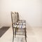 Brass Chairs by Giovanni Gaetano Descalzi, 1950s, Set of 4, Image 4