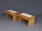 Tables de Chevet en Pin, France, Set de 2 5