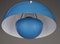 Blue Flowerpot Model VP1 Pendant by Verner Panton for Louis Poulsen, 1960s 3